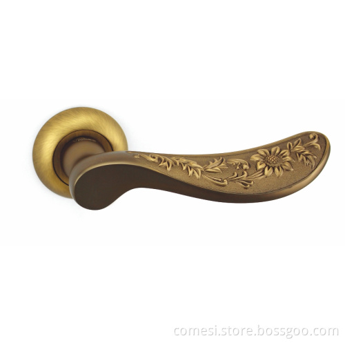 Zamak Rosette Door Handle (CM-306)